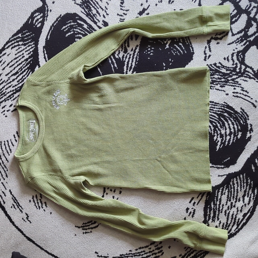 American Eagle Outfitters "Happiness" Thermal Top - XS